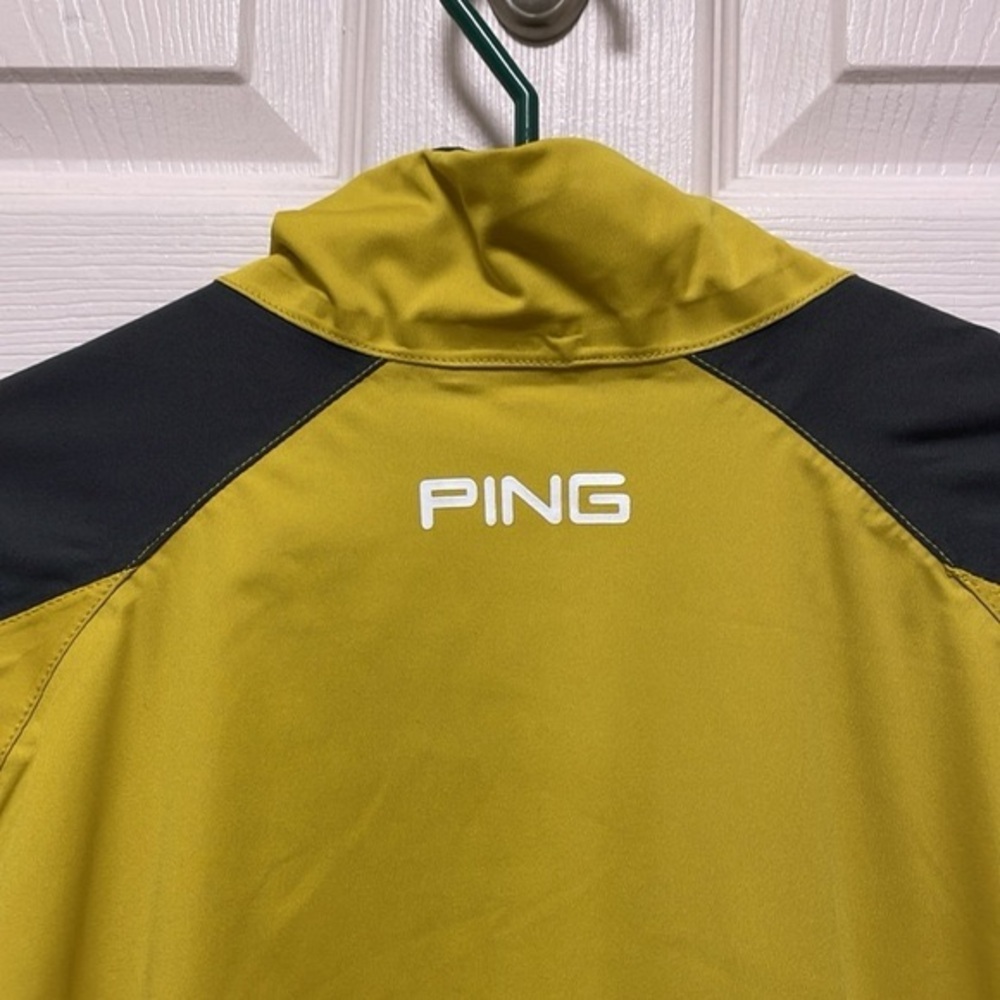 Ping Performance Yellow And Black Jacket With Sta… - image 8